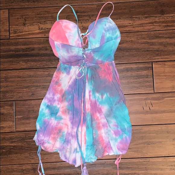 PepperMayo Tye Due Romper - Picture 2 of 5